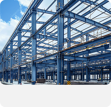 Prefabricated industrial steel structure – custom heavy steel workshop and warehouse frame