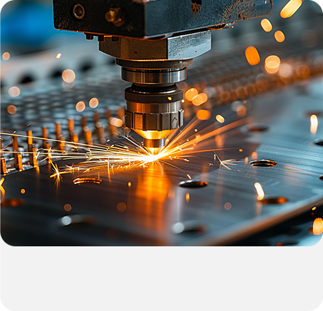 CNC laser cutting sheet metal fabrication – precision custom metal components manufacturer