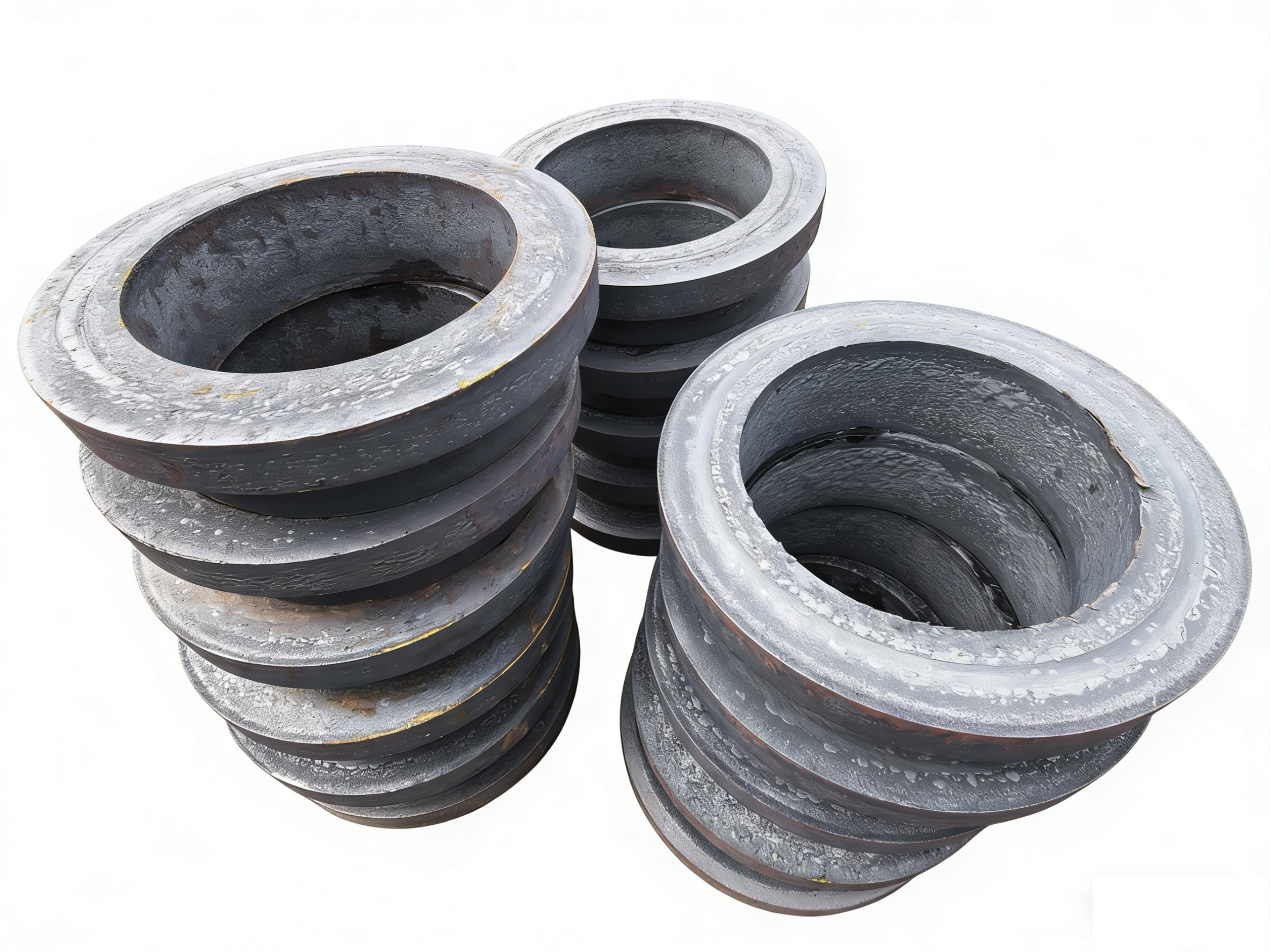 Pe&ccedil;as de forjamento industrial e classes de materiais